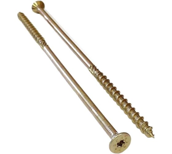 Шурупы Simpson Schmid StarDrive GPR 6.0x220/64 SK, TX30, желтый цинк, потайной, 100 шт. 5834740602200001