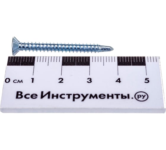 Универсальные оконные саморезы Tech-Krep WS 3,9х38 белые 1000 шт. 00004992