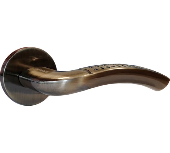 Ручка раздельная Trodos 56 серия 06 slim, бронза 204601