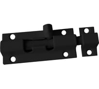 Шпингалет Trodos ZY-710C без пружины L70, черный матовый 205063