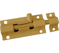 Шпингалет Trodos ZY-710B без пружины L80, золото матовый 205065