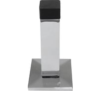 Упор дверной Trodos D75 L75, хром, хедер 206090