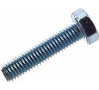 Болт Доброга М8x100 мм, цинк, DIN 933, 25 кг ЦБ-00031276