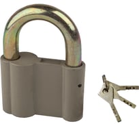 Замок навесной Vrata BC-AL-2 алюминий, серый 210173