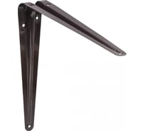 Полкодержатель AKS металлический, 350x300 мм модель 1, коричневый, AK 23298