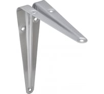 Полкодержатель AKS металлический, 200x150 мм модель 1, серебро, AK 43885