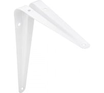 Полкодержатель AKS металлический, 200x150 мм модель 1, белый, AK 23289