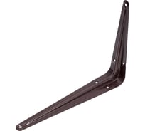 Полкодержатель AKS металлический, 200x150 мм модель 1, коричневый, AK 23290