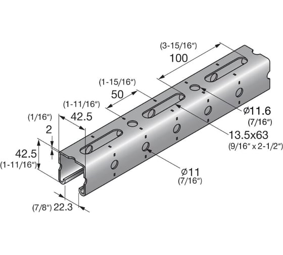 Профиль HILTI MT-40 S OC 2388090