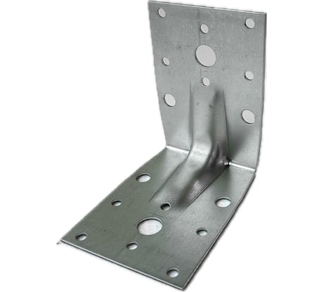 Усиленный крепежный уголок BILTI 80x60 мм, 50 шт. Б-КУУ-80*60-Х671