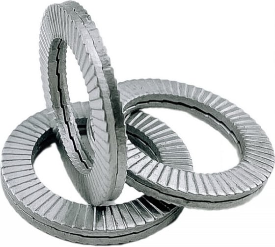 Шайба стопорная клиновая FIXIT DIN 25201, M8, Dacromet, в упаковке 10 шт. W-NL-08135-SD-10