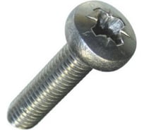 Винт КРЕП-КОМП полуцилиндрическая головка, цинк, DIN 7985, 8x10 мм, 50 шт. вц8100фPz