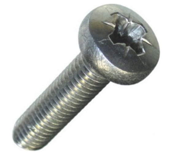 Винт КРЕП-КОМП полуцилиндрическая головка, цинк, DIN 7985, 8x10 мм, 50 шт. вц8100фPz 1