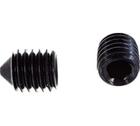 Винт установочный с внутренним шестигранником КРЕП-КОМП черный, DIN 914, 8x16 мм, пр. 12.9, 100 шт. вук816пр