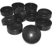 Декоративный колпачок для самореза ЭЛИМЕТ черный, 10 шт. БП-00003607