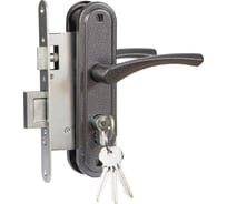 Замок врезной Гарант Качества ЗВ7 серебро Х2942