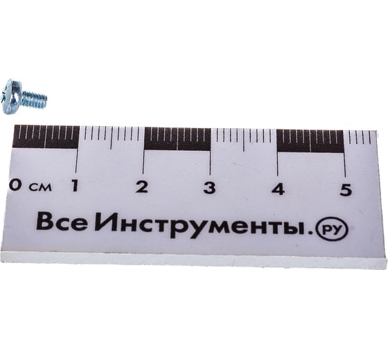 Винт КРЕП-КОМП полуцилиндрическая головка, цинк DIN7985 3х6 2500шт вц36ф