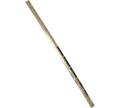 Рояльная петля Hettich 600 х 20 мм латунь 953072