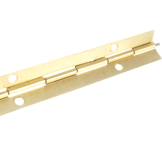 Рояльная петля HETTICH 1200 х 20 мм латунь 953065