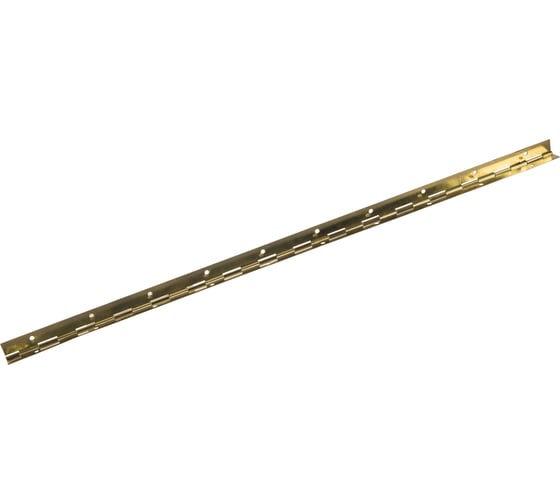 Рояльная петля HETTICH 600 х 32 мм латунь 953058