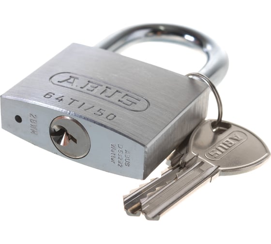 Навесной замок ABUS 64TI/50 TITALIUM B\EFSPP 64962