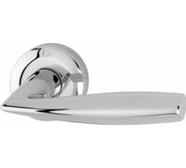 Ручка HOPPE M1515/23K Vitoria F49-R полированный хром-Resista, Schnellstift, А=64-79mm, без нижних розеток, крепление розеток на саморезы 65898