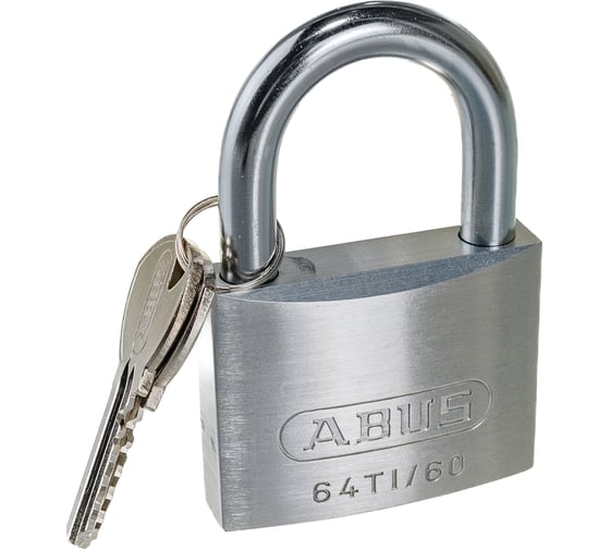 Навесной замок ABUS 64TI/60 TITALIUM B\EFSPP 64972