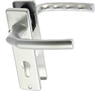 Гарнитур HOPPE 1117/202KP Birmingham PZ72 F1 анодированный серебристый алюминий А=37-42мм 65849