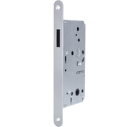 Корпус замка BONAITI B-Klass Mod.17 WC78мм BS55мм с магнитной защелкой, серебристая окраска, фронтальная планка 20х235мм 52523