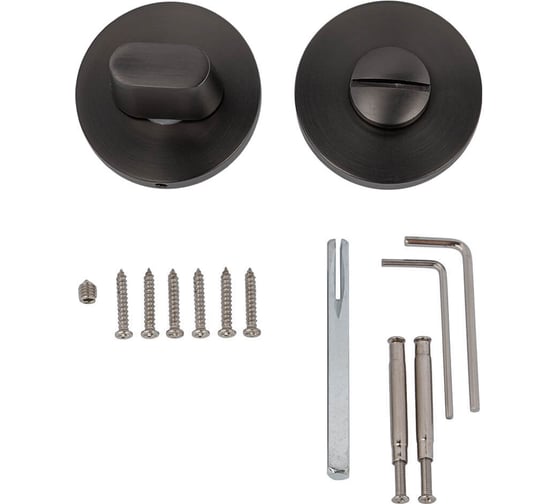 Ручка поворотная Marlok ПАОЛА MG матовый серый M 001642