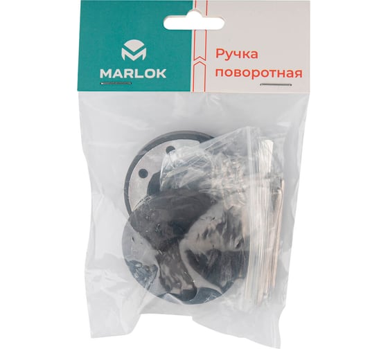 Ручка поворотная Marlok ПАОЛА BL матовый черный 001641