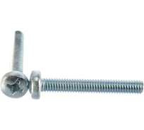 Винт Tech-Krep DIN 7985 6х40 с полусферической головкой 200 шт УТ-00011354