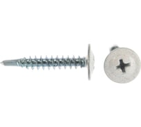 Саморезы Tech-Krep прессшайба, сверло 4,2х25 9003 ярко-белый 1000шт 00007590