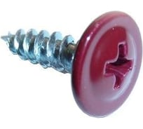 Саморезы Tech-Krep прессшайба, острые 4,2х25 3005 винно-красный 1000 шт УТ-00005642