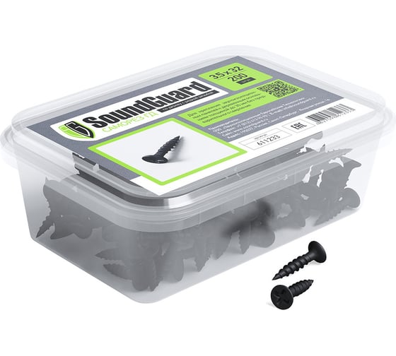 Саморезы SoundGuard ГД 3,5х32 уп. 200шт 611233 1