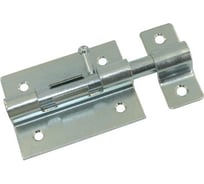 Задвижка дверная STARFIX 82 мм ЗД-07, белый цинк SMP-98639-1