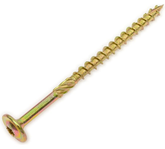 Шуруп конструкционный STARFIX 5.0x80 по дереву, с пресс-шайбой, TORX15, 10 шт. в зип-локе SMZ2-39645-10