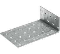 Уголок крепежный STARFIX анкерный 40x80x40 мм, KUL белый цинк SMP-40516-1