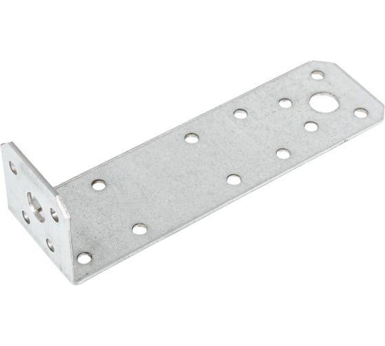 Уголок крепежный STARFIX асимметричный, 40x140x40 мм, KUAS белый цинк SMP-18153-1