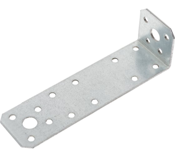 Уголок крепежный STARFIX асимметричный, 40x140x40 мм, KUAS белый цинк SMP-18153-1