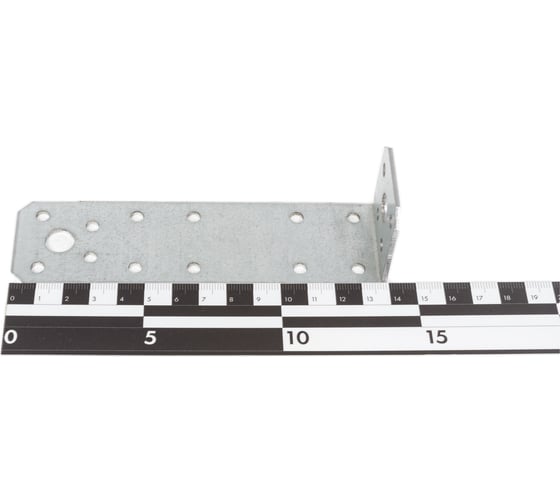 Уголок крепежный STARFIX асимметричный, 40x140x40 мм, KUAS белый цинк SMP-18153-1