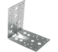 Уголок крепежный STARFIX усиленный, 55x70x70 мм KUU 2.5 мм, белый цинк SMP-43776-1