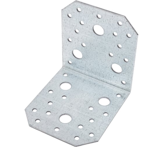 Уголок крепежный STARFIX 90x100x100 мм C 2.0 мм, белый цинк SMP-16942-1 1