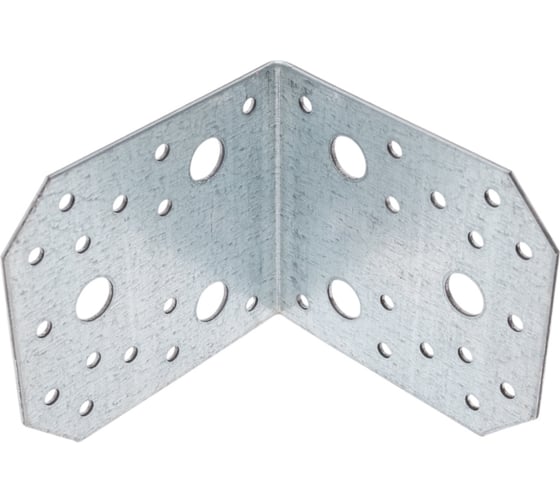 Уголок крепежный STARFIX 90x100x100 мм C 2.0 мм, белый цинк SMP-16942-1