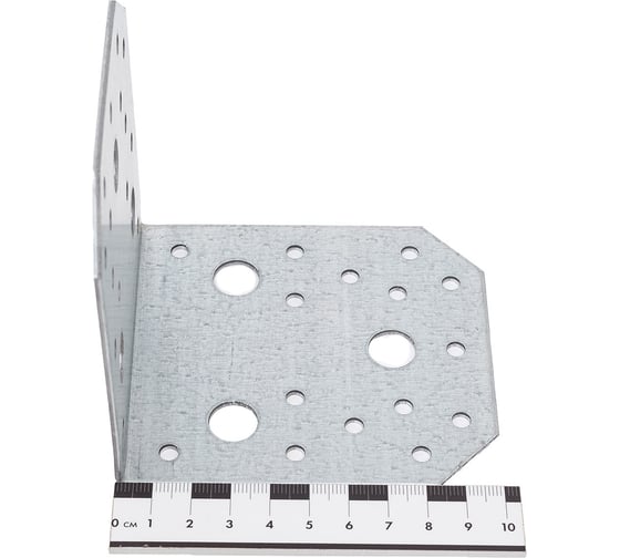 Уголок крепежный STARFIX 90x100x100 мм C 2.0 мм, белый цинк SMP-16942-1