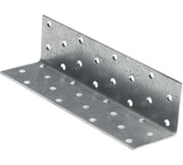 Уголок крепежный STARFIX равносторонний, 40x80x80 мм, KUR белый цинк SMP-25840-1