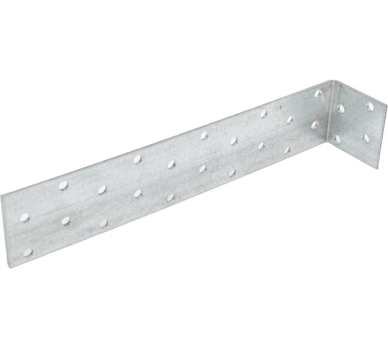 Уголок крепежный STARFIX анкерный 40x200x40 мм, KUL белый цинк SMP-40636-1