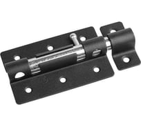 Задвижка дверная STARFIX 100 мм ЗД-08, черная SMP-64216-1