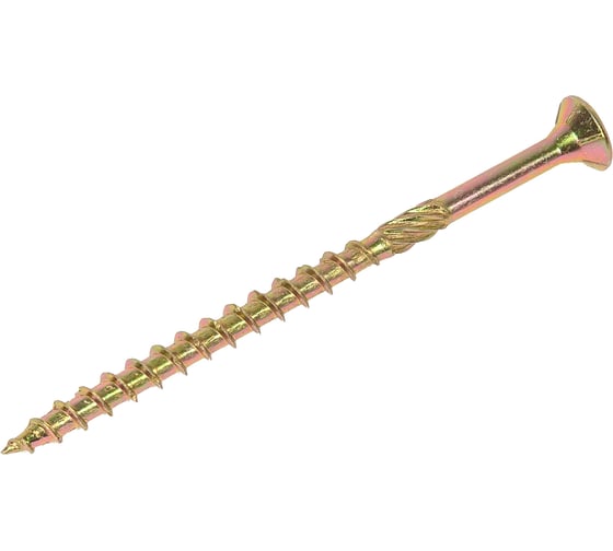 Шуруп конструкционный STARFIX 5.0x80 по дереву, потайной, TORX30, 25 шт. в зип-локе SMZ2-58968-25 1