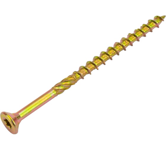 Шуруп конструкционный STARFIX 4.5x80 по дереву, потайной, TORX20, 25 шт. в зип-локе SMZ2-53968-25